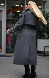 RAFAELO KAŠMIR KAPUT 2464 OVIEDO GRIGIO