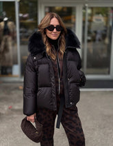 FLO CLO JAKNA MARIKA CRAFEN NERO