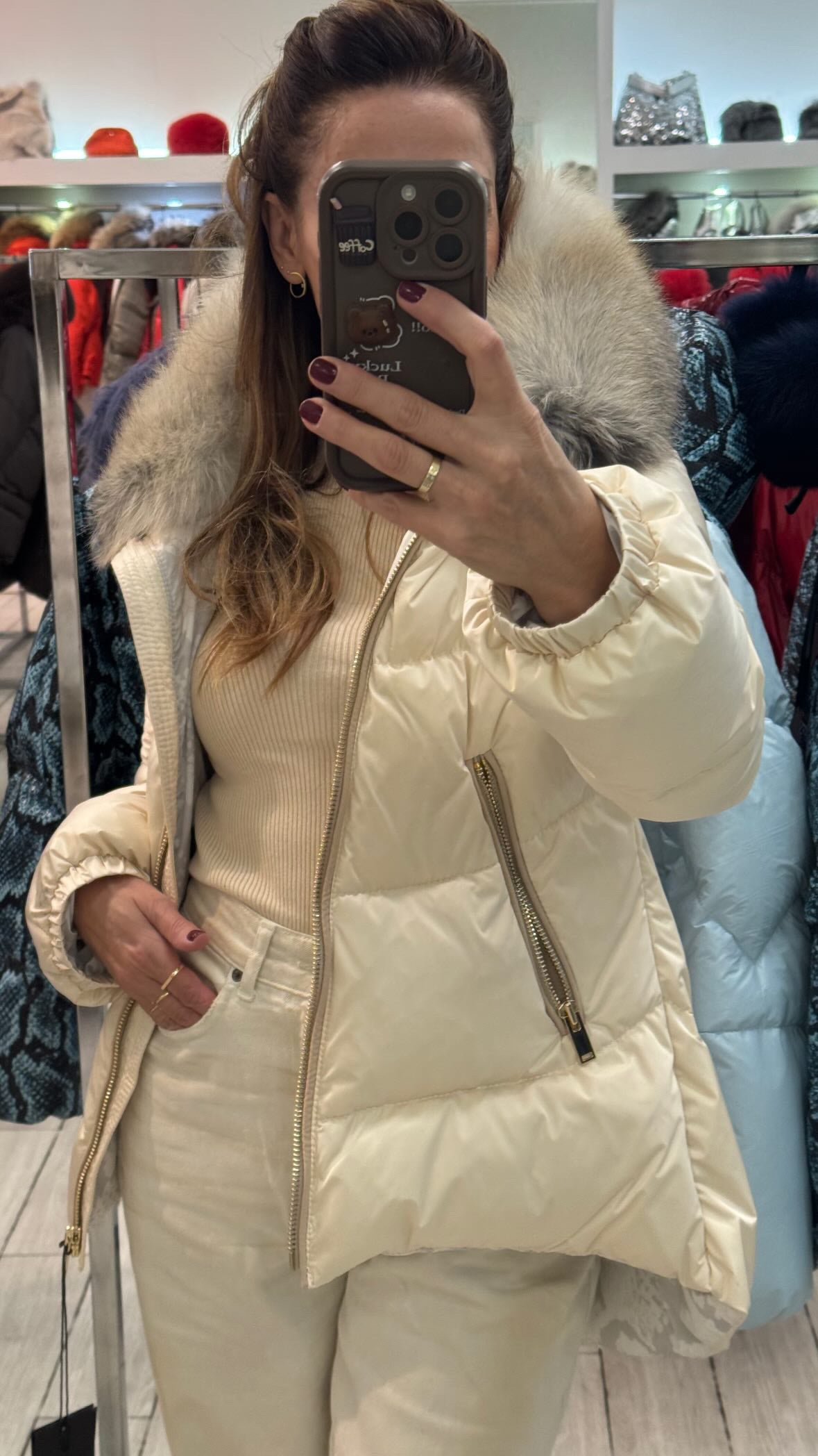 FLO CLO JAKNA CLIZIA CRAFEN BEIGE