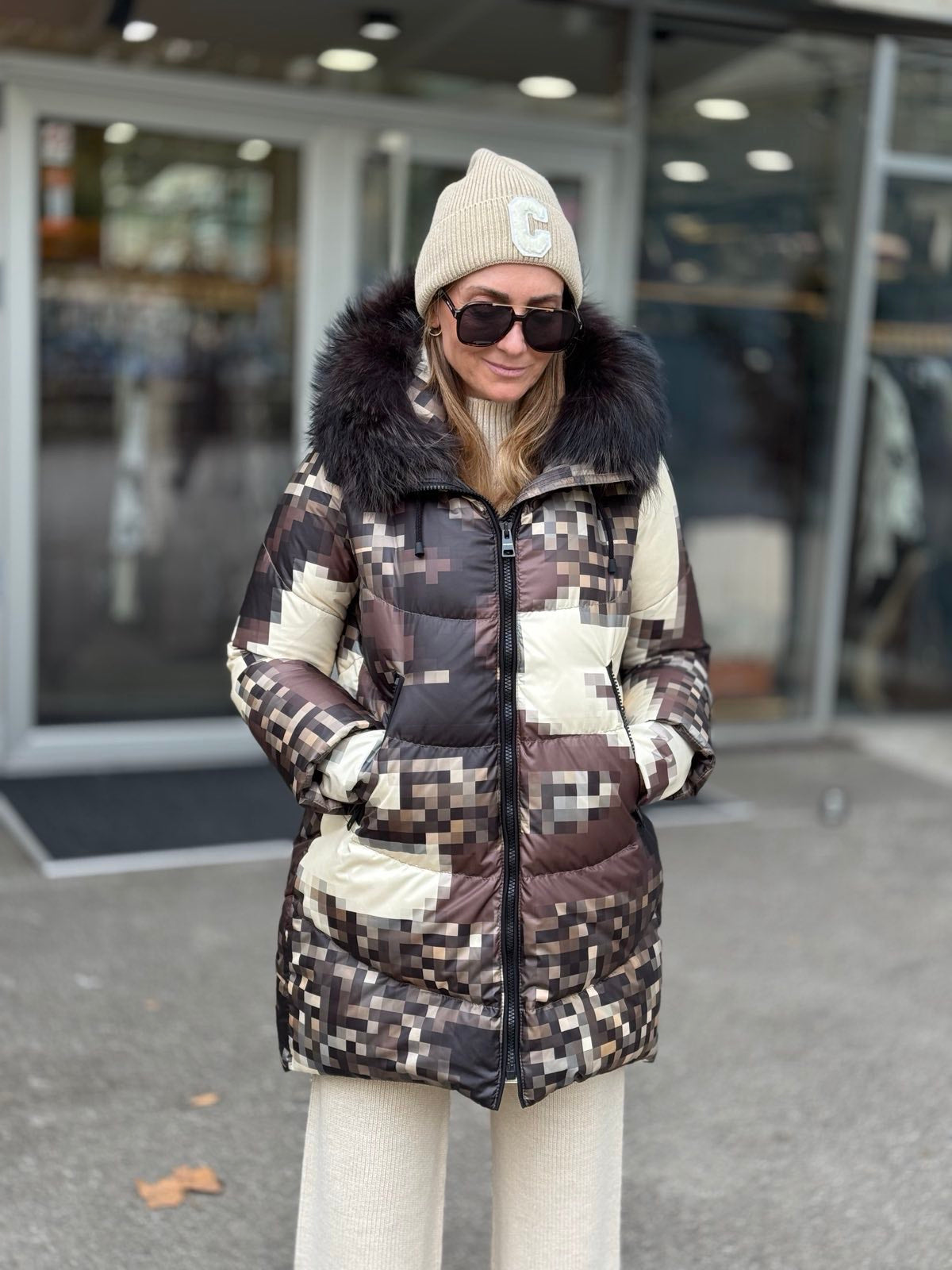 FLO CLO JAKNA CLIZIA 100 PIXEL VERDE