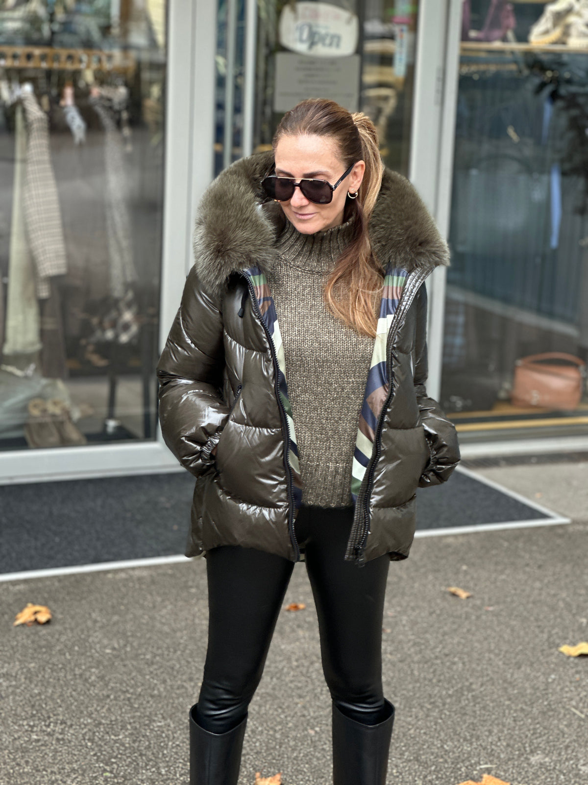 FLO CLO JAKNA CLIZIA LACCA MILITARE