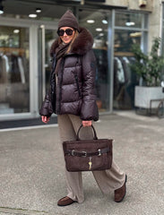 FLO CLO JAKNA CLIZIA LEOPARDO MORO