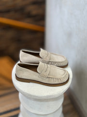 C3 LESTROSA MOKASINE M83 BEIGE