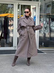 RAFAELO KAŠMIR KAPUT 2464 BEIGE
