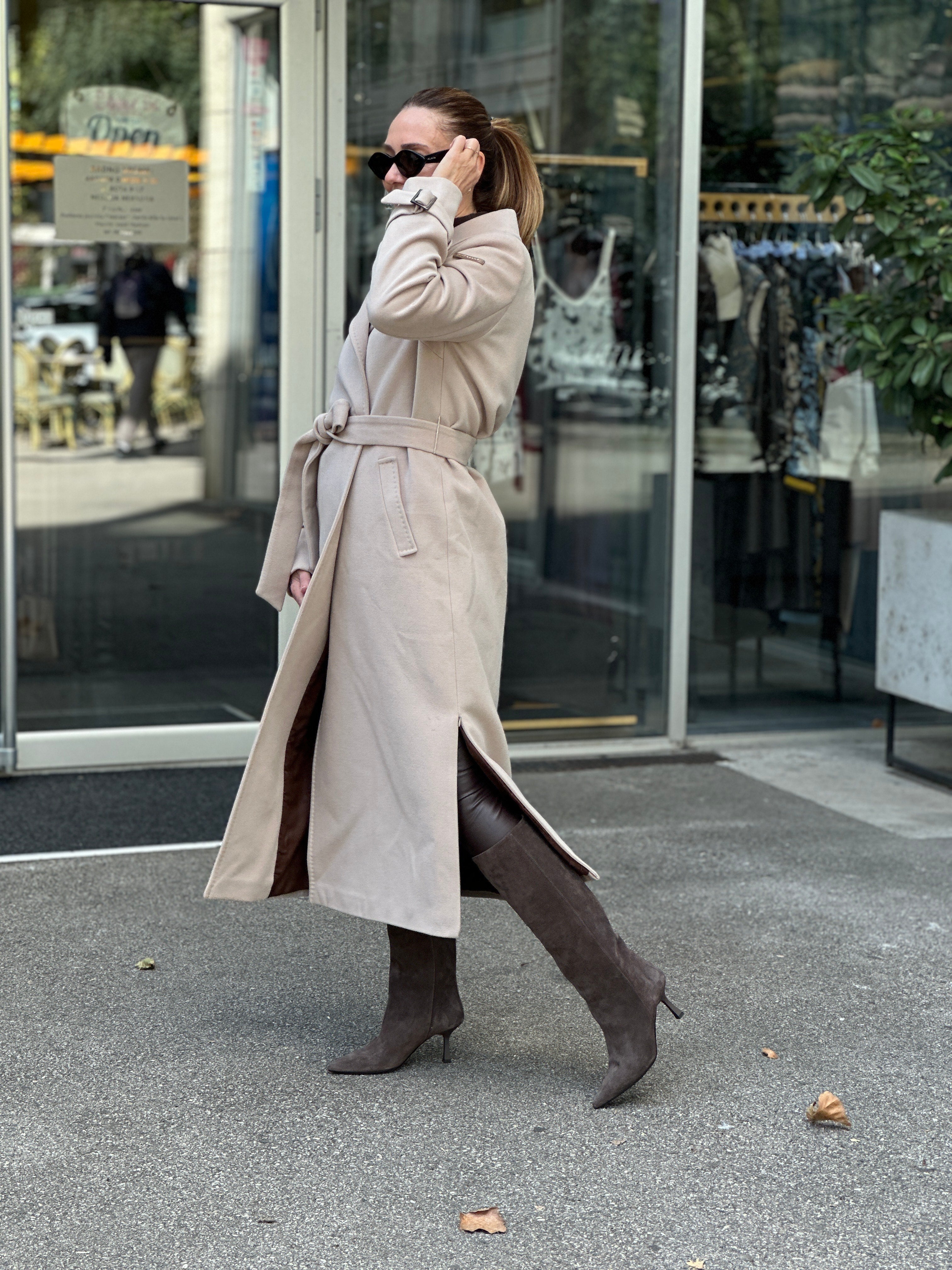 RAFAELO KAŠMIR KAPUT 2502 BEIGE