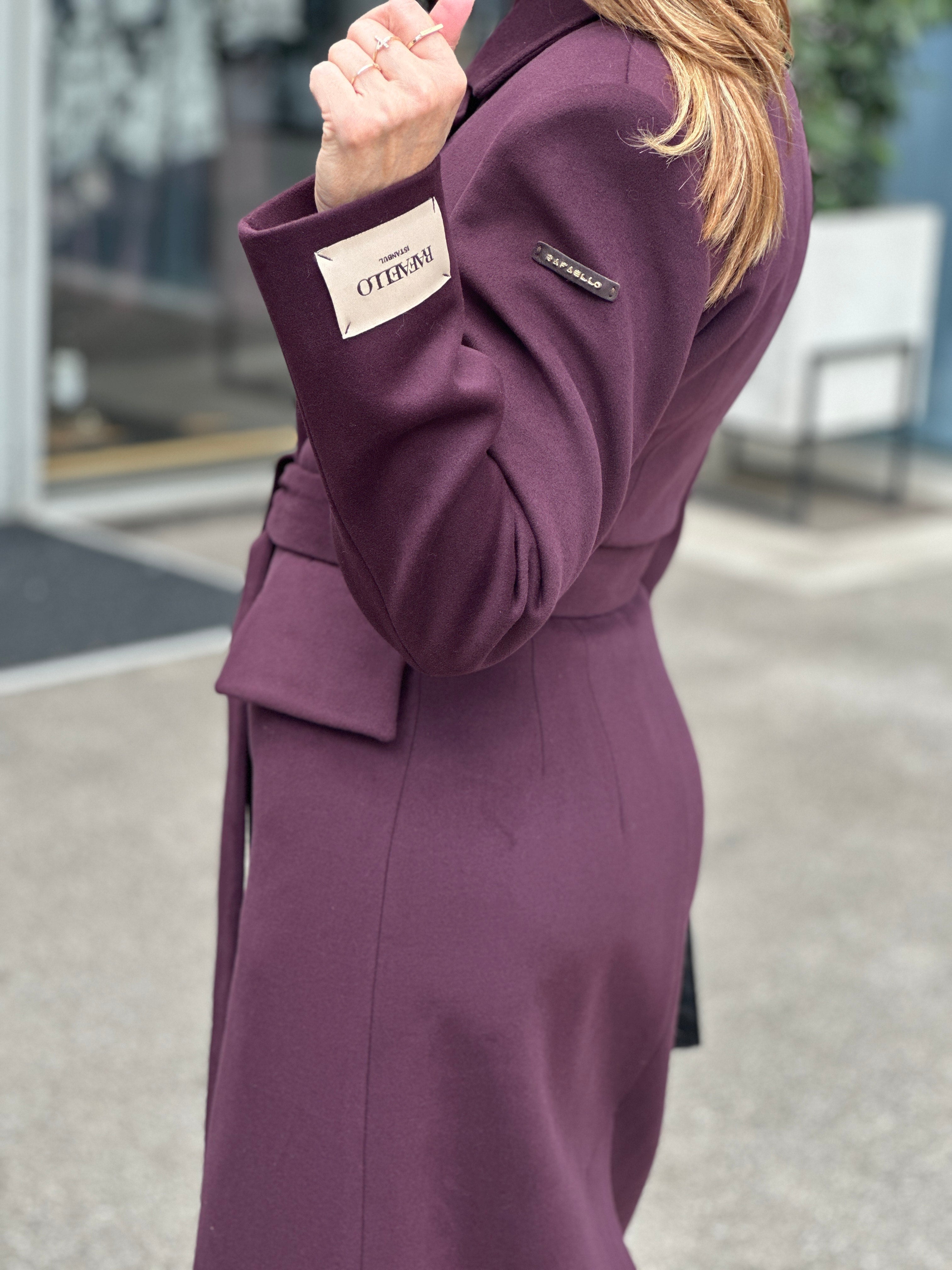 RAFAELO KAŠMIR KAPUT 2662 BORDO