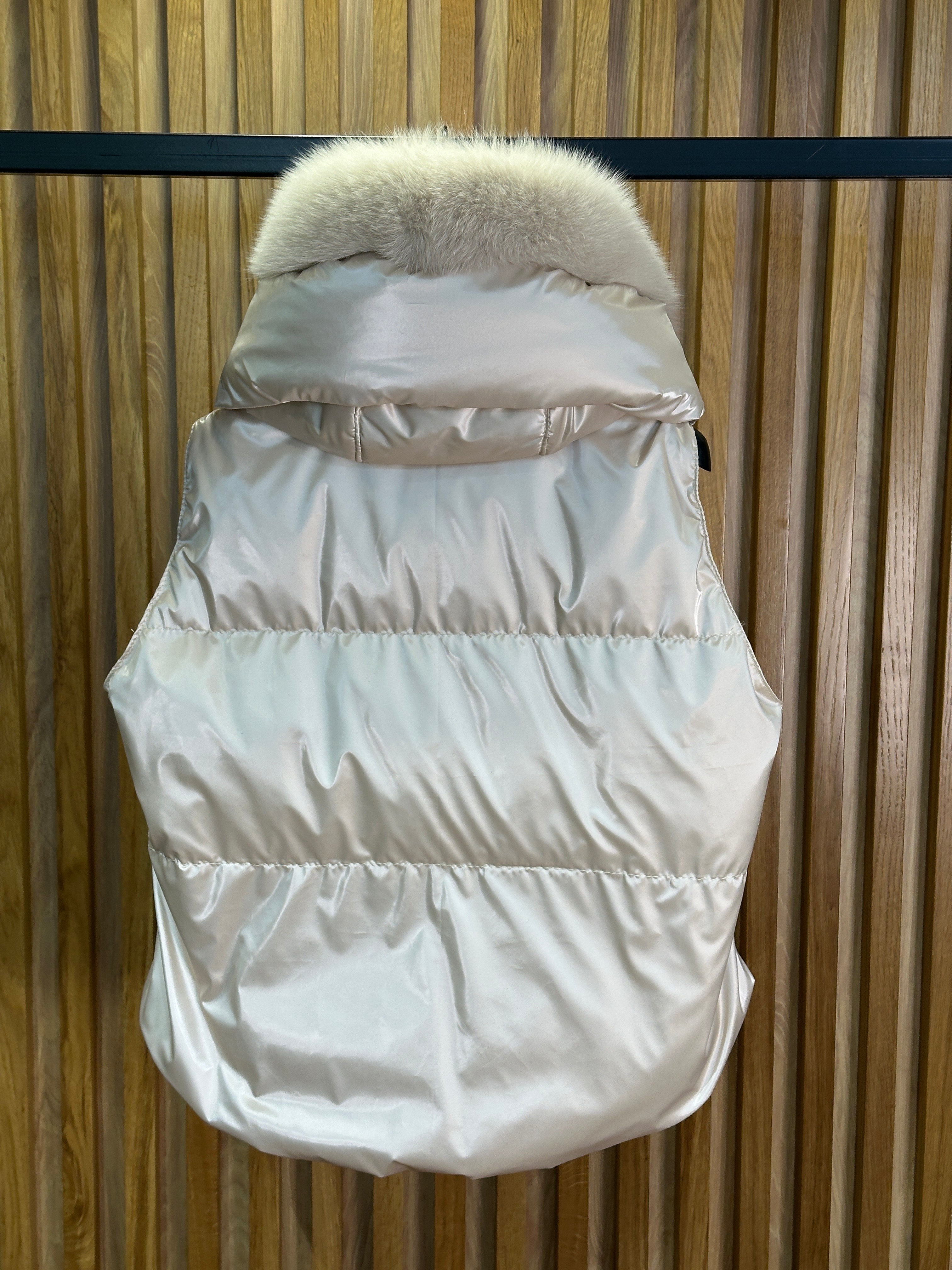 FLO CLO GILET AMINA PERLAREFLEX BEIGE