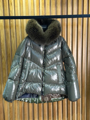FLO CLO JAKNA EGG FRISSO LACCA MILITARE