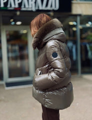 FLO CLO JAKNA EGG FRISSO LACCA MILITARE