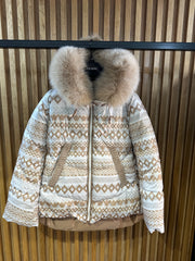 FLO CLO JAKNA CLIZIA DOUBLE BAITA LATTE KAMEL