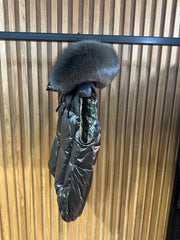 FLO CLO GILET AMINA LACCA MILITARE